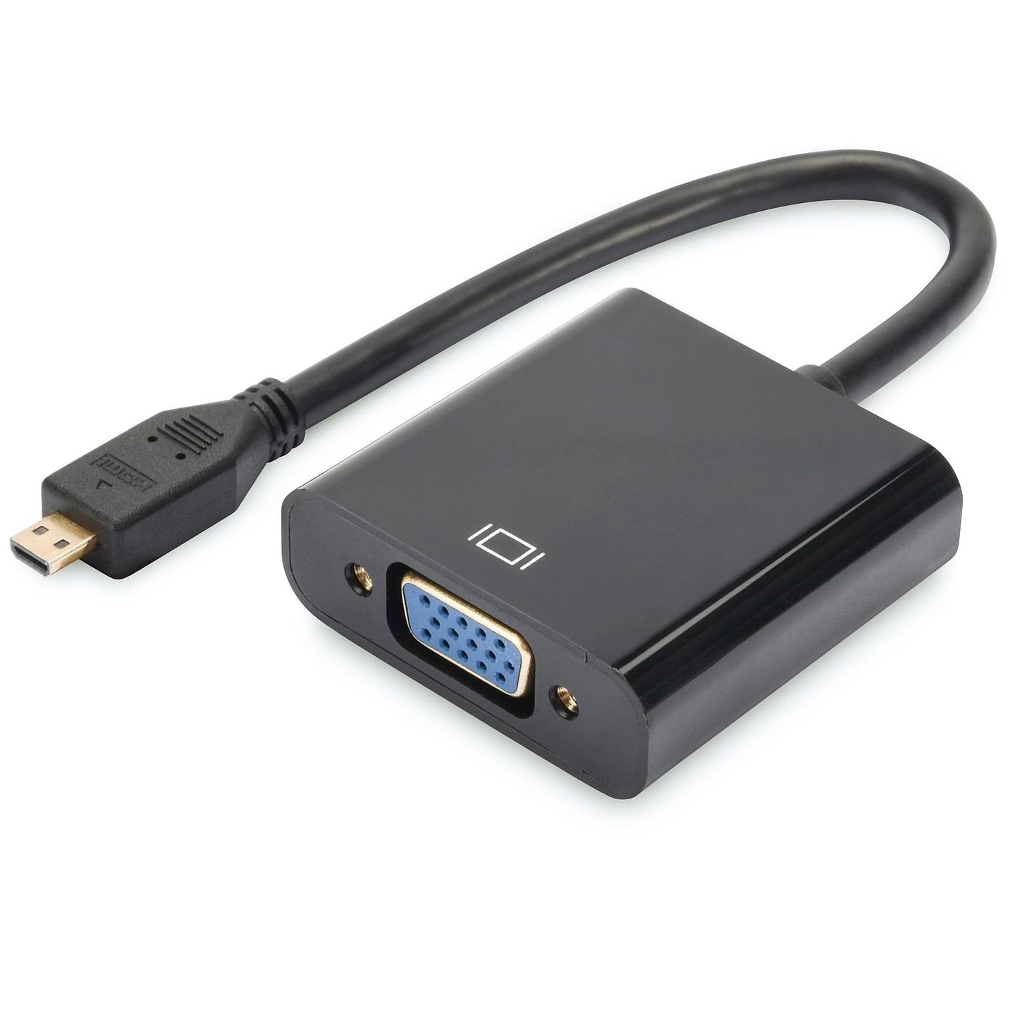 Переходник Ultra HDMI A Plug - VGA 0.2 м (UC-01) - Фото 1