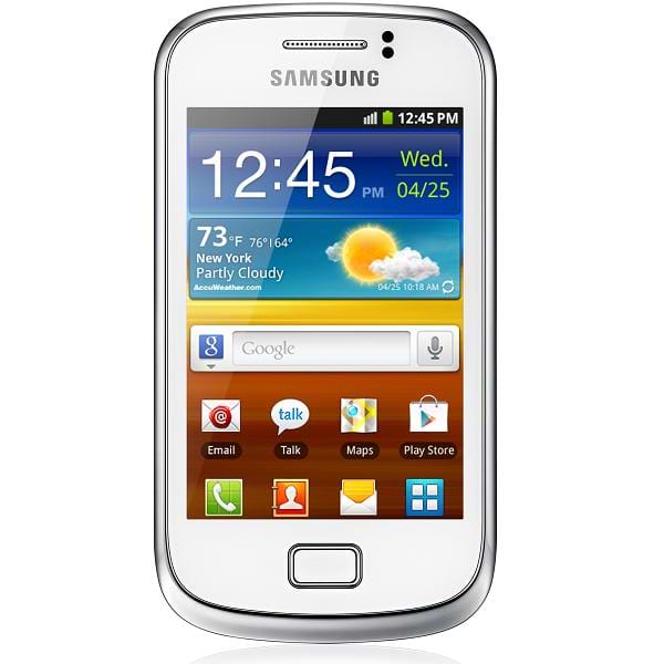 Фото - Смартфон Samsung S 6500 Galaxy mini 2 Ceramic White