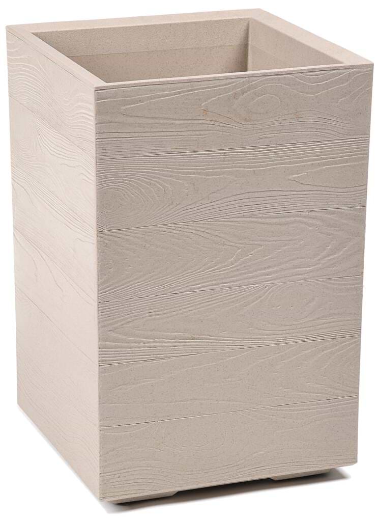 Вазон Lamela KARO 400x400х600 мм лате (9858903)