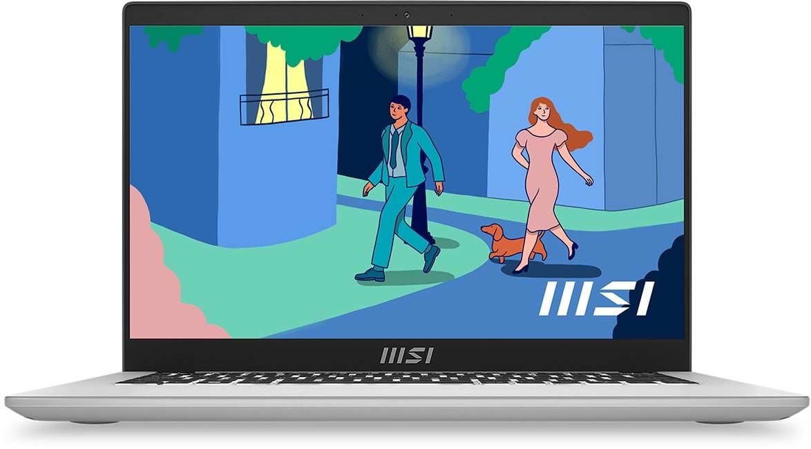 Ноутбук MSI Modern 14 CI5-1235U (C12M-285XUA) Urban Silver - Фото 1
