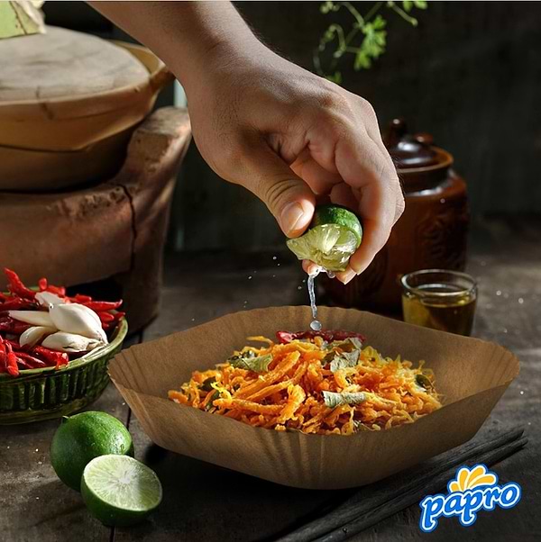 Фото - Пергамент для аэрогриля Papro 16(20)х4.5 см 50 шт. (квадрат №16)