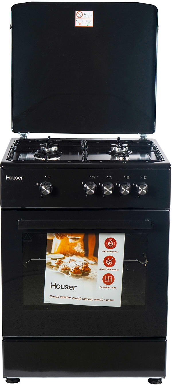 Фото - Плита газовая Houser FSG 6201 B