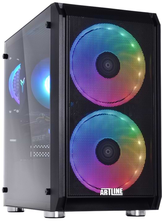 Фото - Системный блок QUBE QB i7 13700F RTX 3060 8GB NM 1641Win (i713700FRTX30608GBNM1641Win)