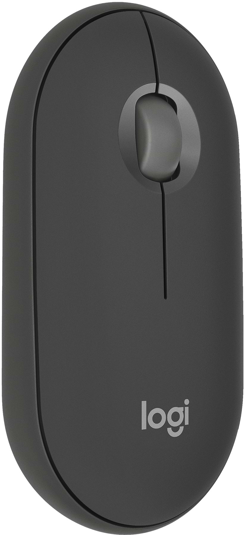 Мышь беспроводная Logitech Pebble Mouse 2 M350s Graphite Bluetooth (910-007015) - Фото 1
