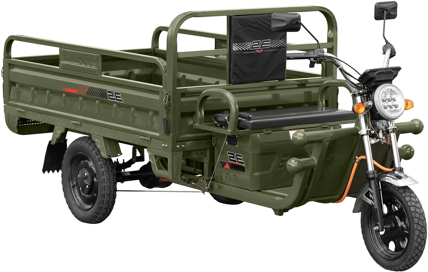 Трицикл 2E грузовой TCG8 Green (2EESTCG8PLUS)