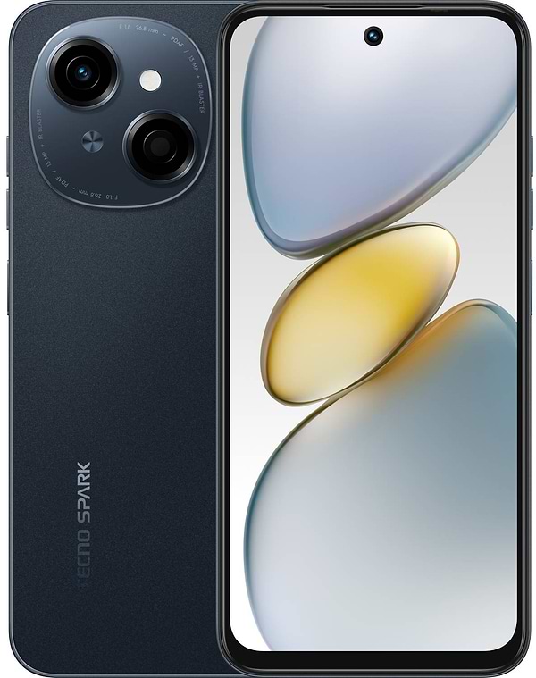 Фото - Смартфон Tecno Spark Go 1 3/128Gb Startrail Black