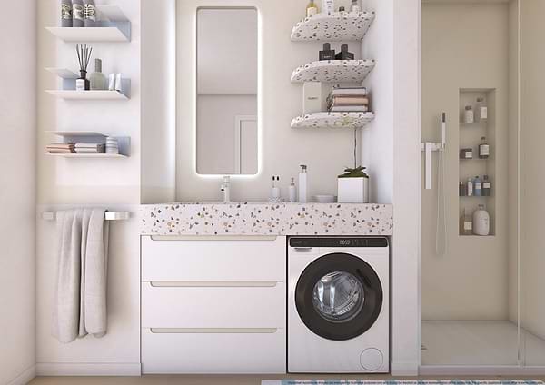 Фото - Пральна машина Candy CW50-BP12307U1-S