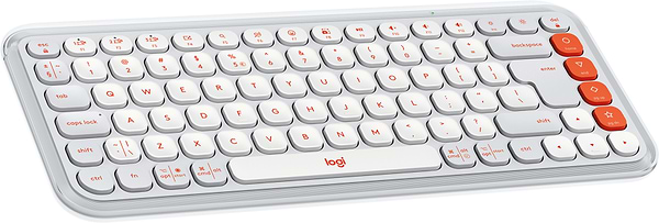 Фото - Клавиатура беспроводная Logitech POP Icon Keys Off White (920-013072)