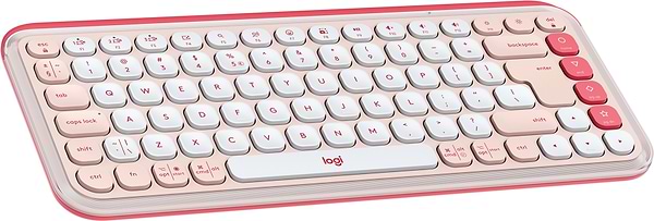Фото - Клавіатура бездротова Logitech POP Icon Keys Rose (920-013073)