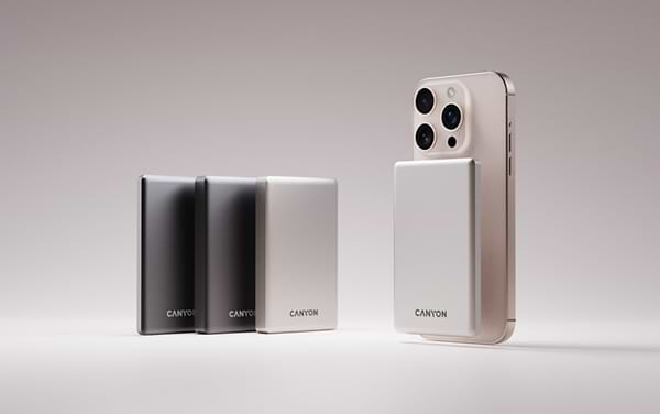Фото - Батарея мобильная Canyon OnPower 510 slim Magsafe 10000 mAh PD20W Beige (CNS-CPB510BE)