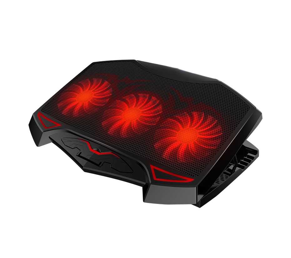 Подставка под ноутбук охлаждающая Dyxon ПіFIX COOLING 6 Black (DXNLSFC6B) - Фото 1