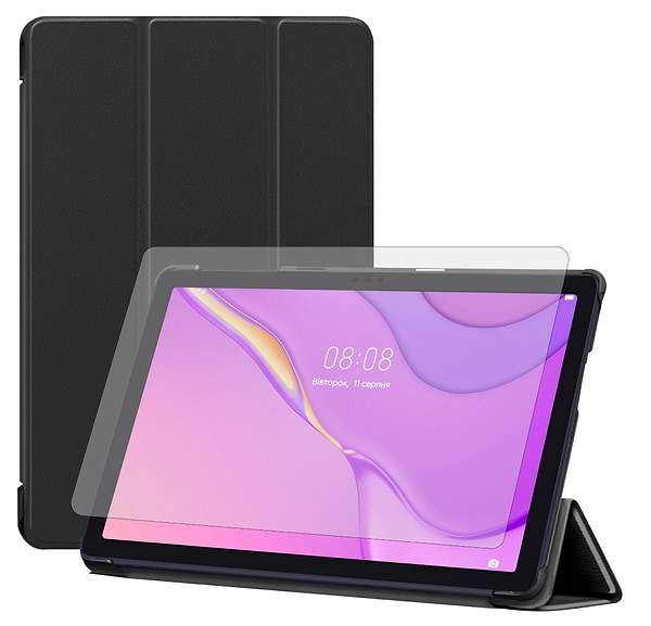 Фото - Чехол для планшета AIRON Premium for Huawei MatePad T 10s 9.7'' Black (4821784622501) + защитная пленка и салфетка