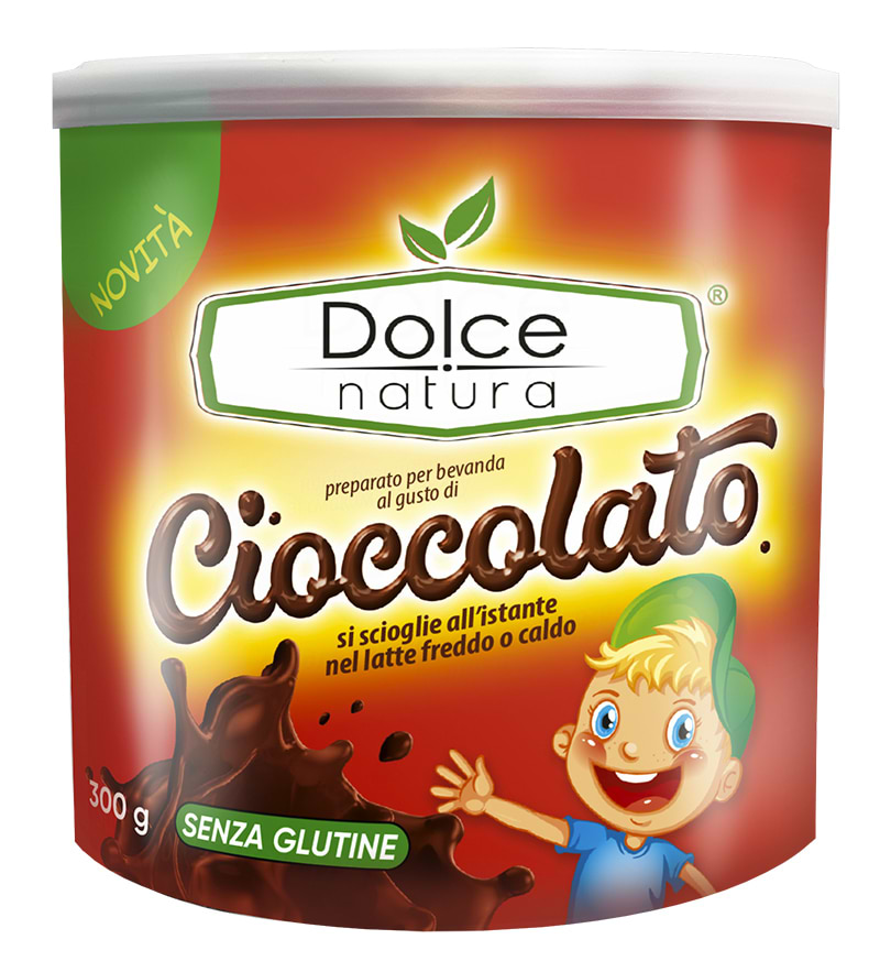 Гарячий шоколад Dolce Natura без глютену 300 г (8004990164867)