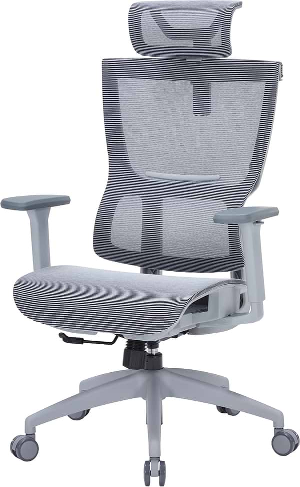 Фото - Крісло офісне OfficePro Elegant (OC660-G-DG-DG) Gray/Dark Gray