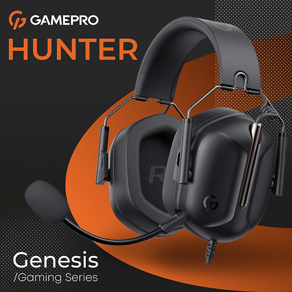 Фото - Гарнитура проводная игровая GamePro Genesis Hunter (HS1350B)