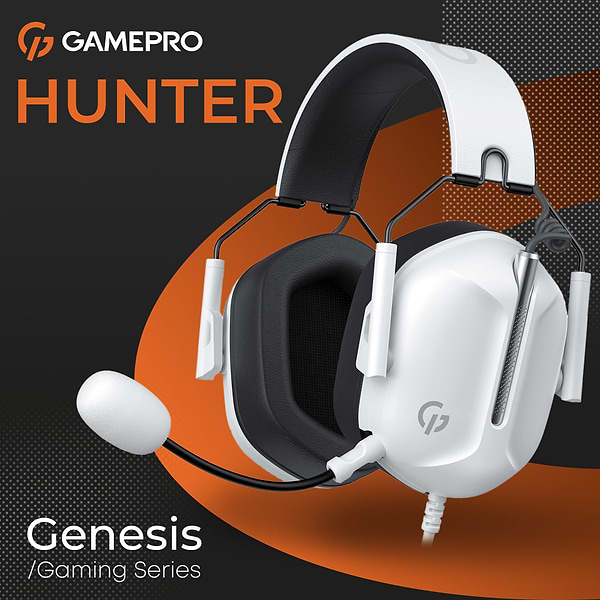Фото - Гарнітура дротова ігрова GamePro Genesis Hunter (HS1350W)
