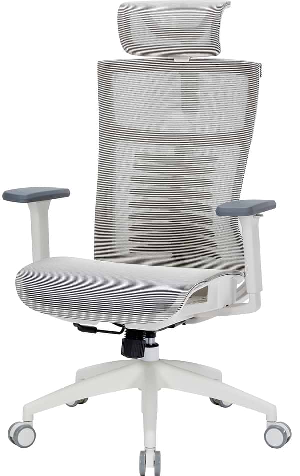 Фото - Кресло офисное OfficePro Balance (OC620-W-LG-LG) White/Light Gray