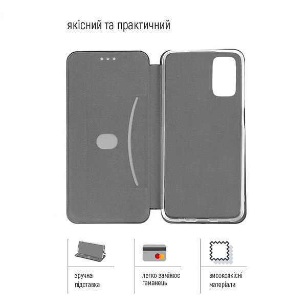 Фото - Чехол для смартфона Colorway Simple Book для Samsung Galaxy A07, Black (CW-CSBSGA075-BK)
