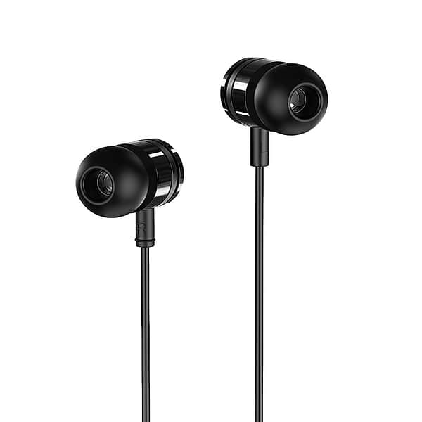 Фото - Наушники вкладыши проводные BOROFONE BM31 Mysterious Black (6931474704313)