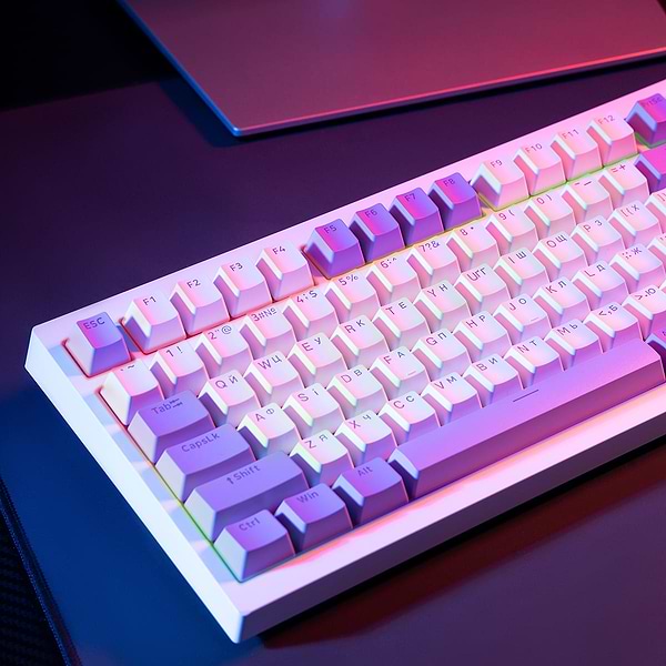 Фото - Клавіатура бездротова ігрова Proove Gaming Coupe (Ukraine Layout) White (WKCP00022402)