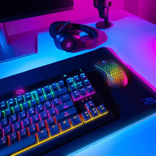 Фото - Клавіатура дротова ігрова Proove Gaming Sideswap (Ukraine Layout) Black (CKSI00022401)