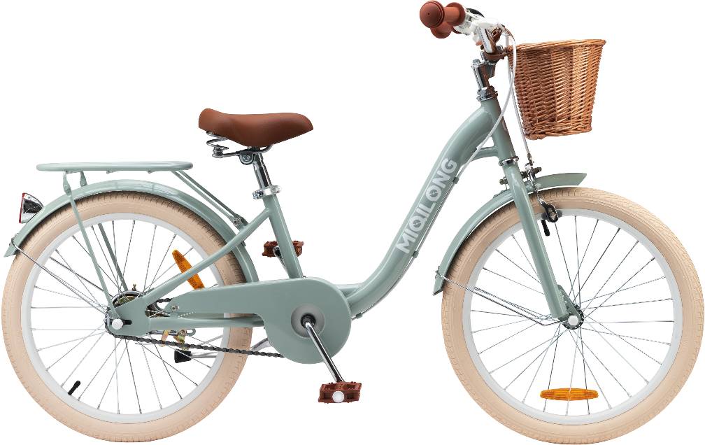 Двухколёсный велосипед Miqilong LS 20" Olive (RBB-LS20-OLIVE) - Фото 1