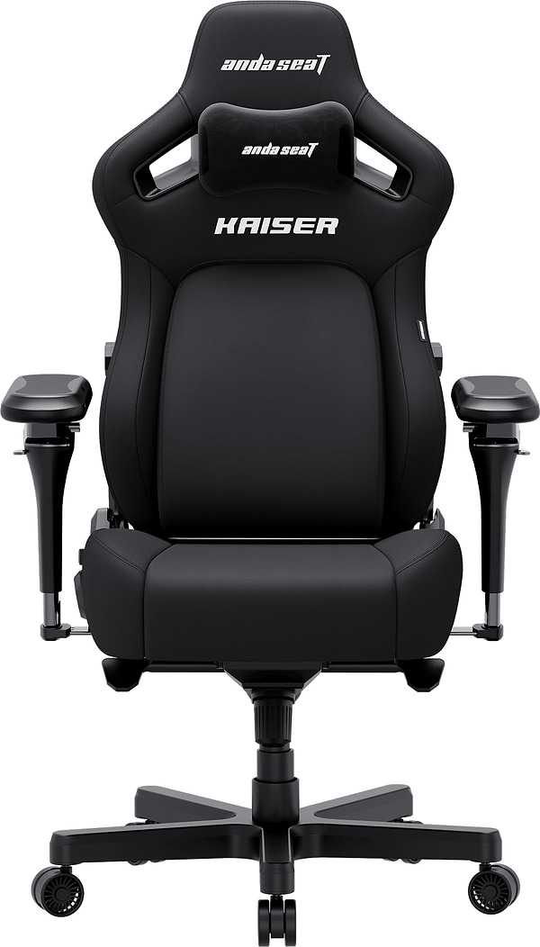 Фото - Крісло для геймерів Anda Seat Kaiser 4 V2 Size XL Black Fabric (AD12YDDC-XLL-20-B-CF-03) Фото - Крісло для геймерів Anda Seat Kaiser 4 V2 Size XL Black Fabric (AD12YDDC-XLL-20-B-CF-03)