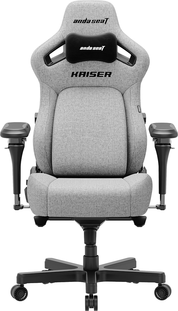 Фото - Крісло для геймерів Anda Seat Kaiser 4 V2 Size XL Gray Fabric (AD12YDDC-XLL-20-G-CF-03) Фото - Крісло для геймерів Anda Seat Kaiser 4 V2 Size XL Gray Fabric (AD12YDDC-XLL-20-G-CF-03)