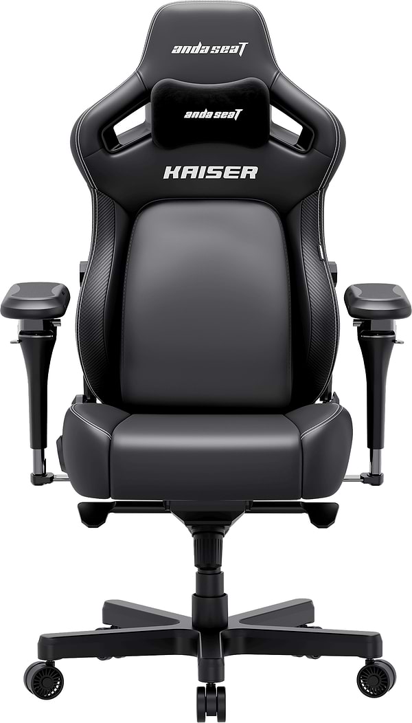 Фото - Крісло для геймерів Anda Seat Kaiser 4 V2 Size XL Black PVC (AD12YDDC-XLL-20-B-PV/C-03) Фото - Крісло для геймерів Anda Seat Kaiser 4 V2 Size XL Black PVC (AD12YDDC-XLL-20-B-PV/C-03)