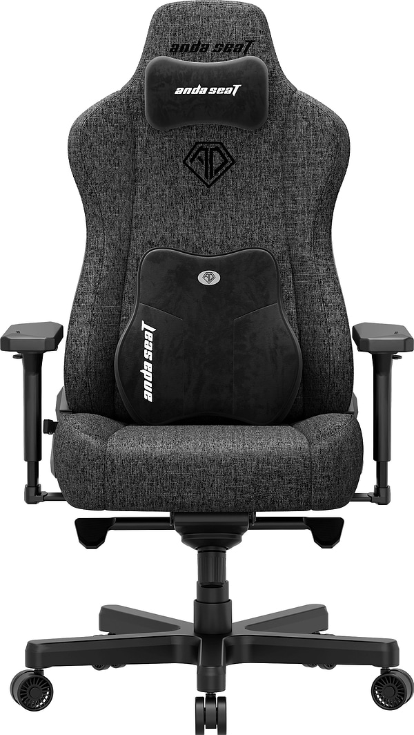 Фото - Кресло для геймеров Anda Seat Kaiser 3E XL Dark Grey Fabric (AD23YC-XL-09-GB-CF-G01)