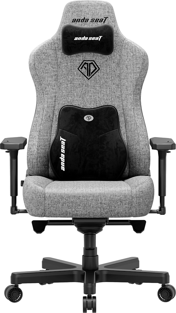 Фото - Крісло для геймерів Anda Seat Kaiser 3E XL Grey Fabric (AD23YC-XL-09-G-CF-G01)