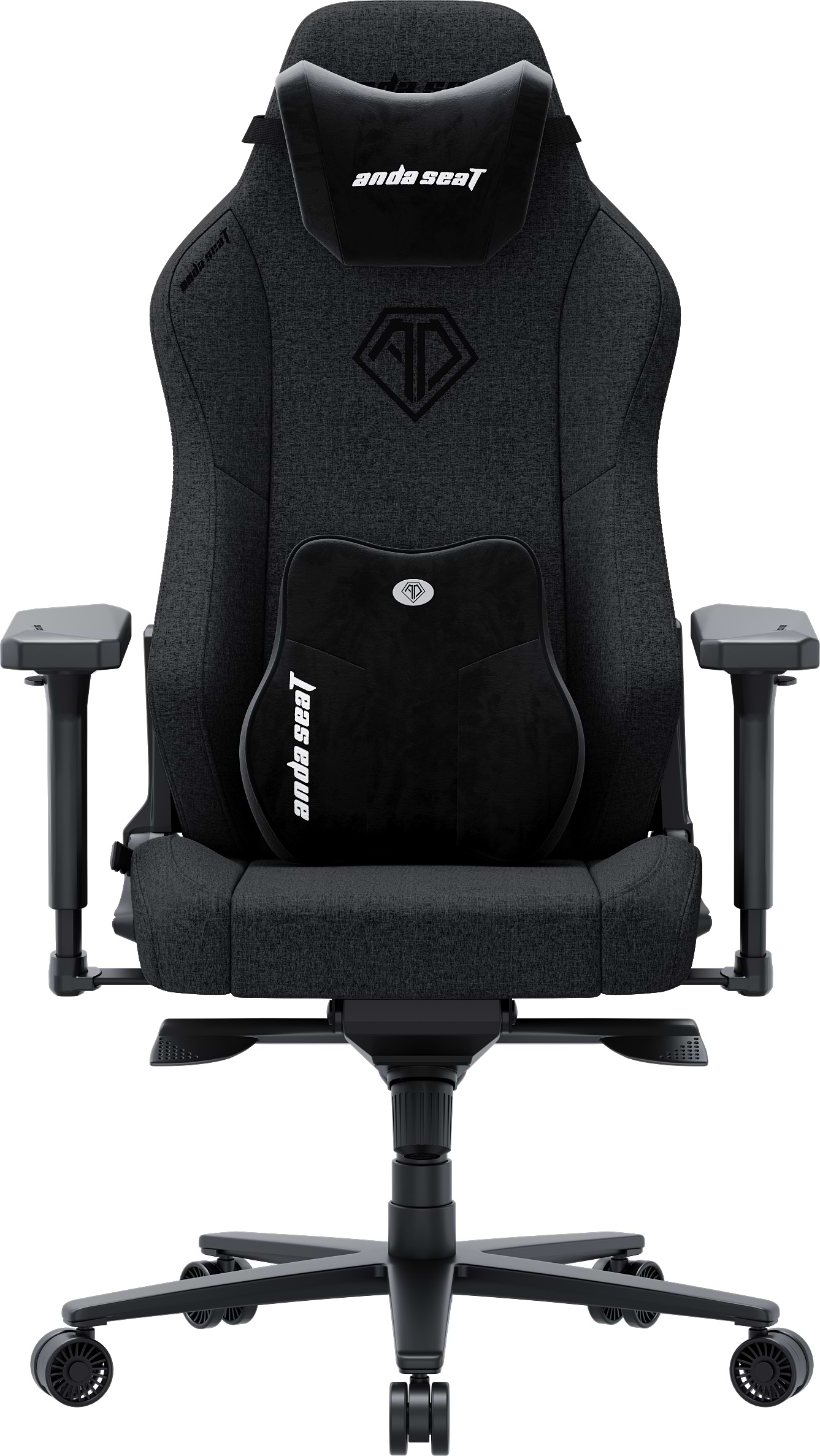 Кресло для геймеров Anda Seat Phantom 3 XL Dark Gray Fabric (AD18XL-52-GB-F-G01) - Фото 1