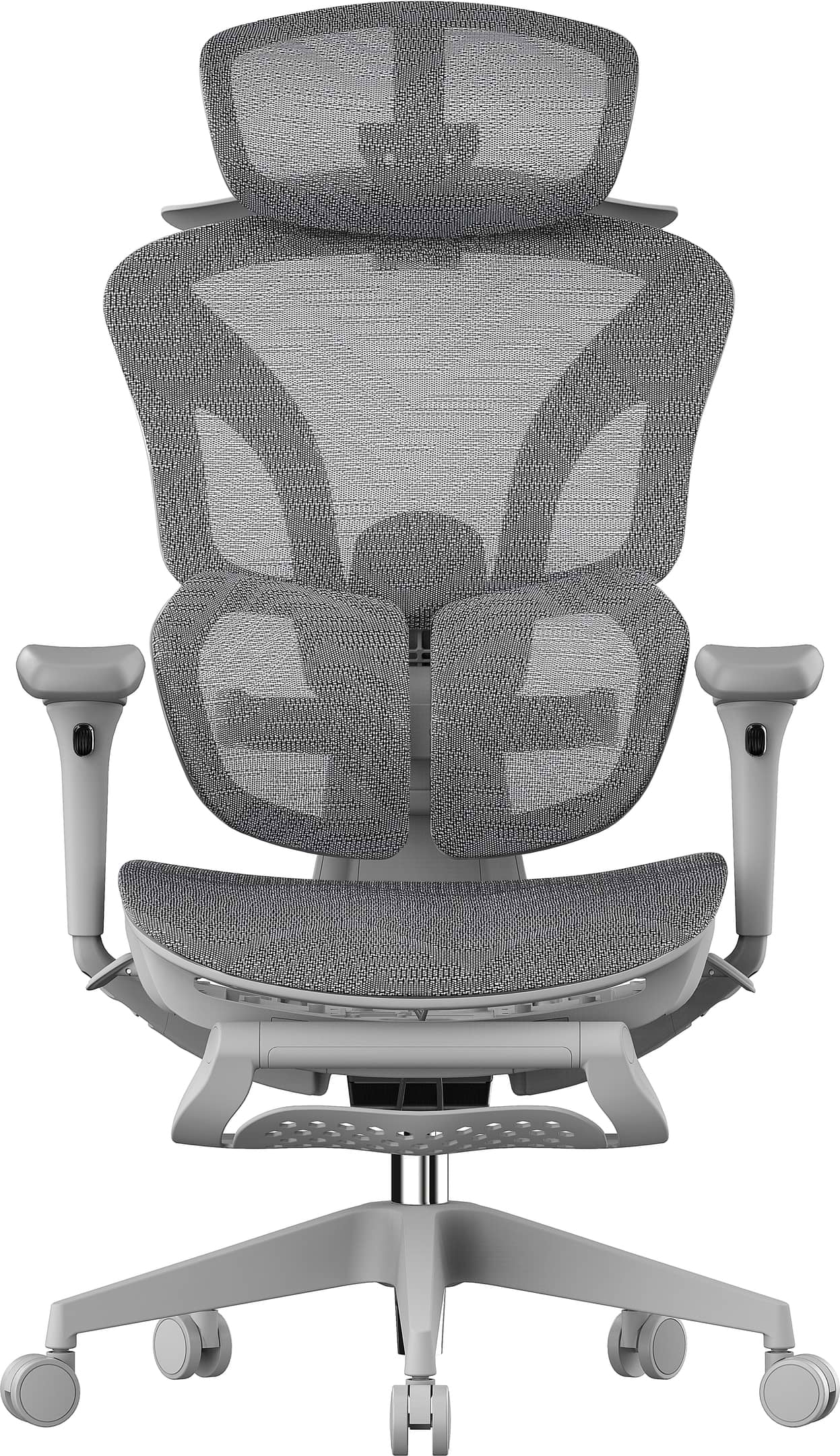 Крісло офісне OfficePro Elite Grey (OC950G) - Фото 1