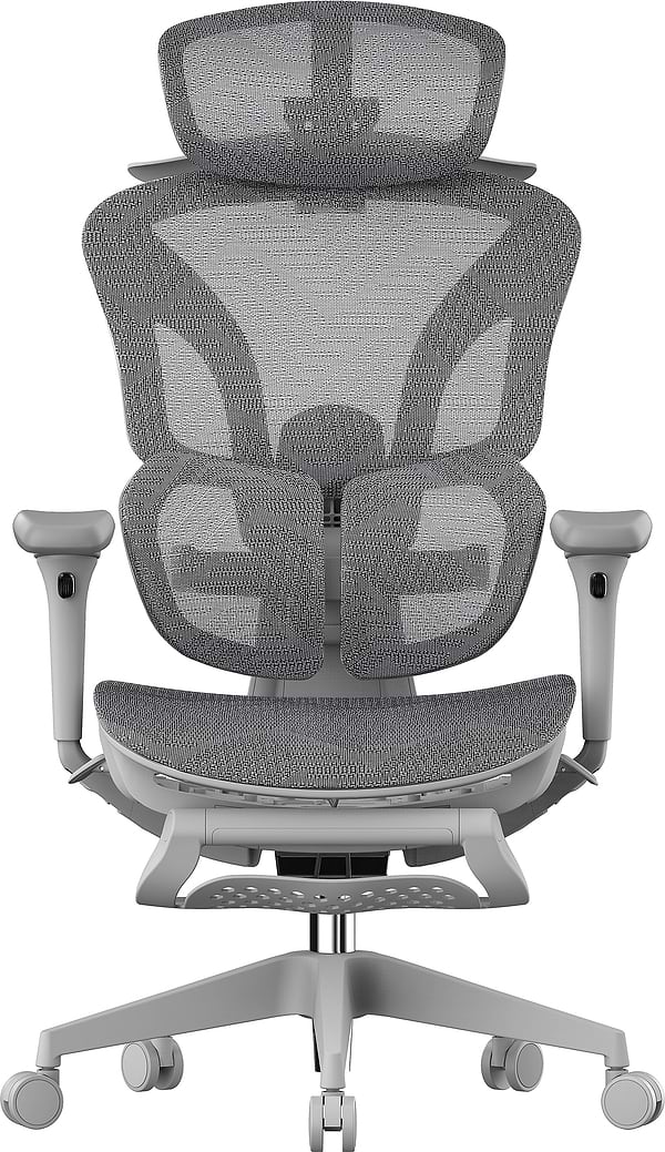 Фото - Крісло офісне OfficePro Elite Grey (OC950G)