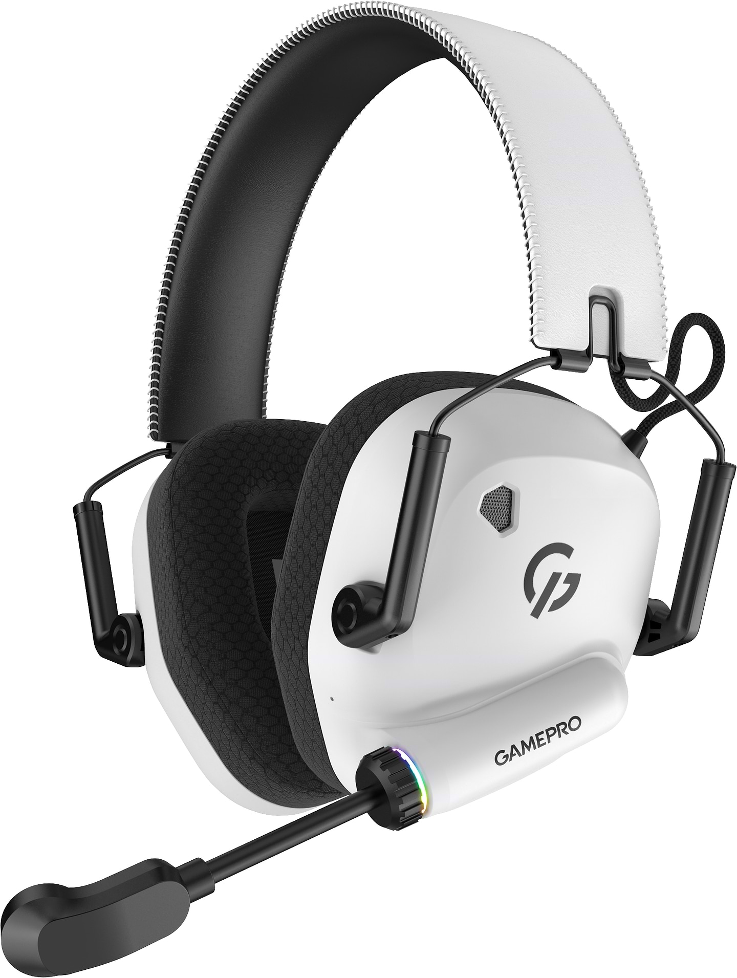 Гарнітура бездротова ігрова GamePro Genesis Mercury Pro (HSW120W) - Фото 1
