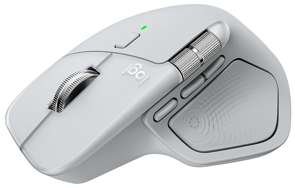 Фото - Мышь беспроводная Logitech MX Master 4 for Mac Performance White Silver (910-007576)
