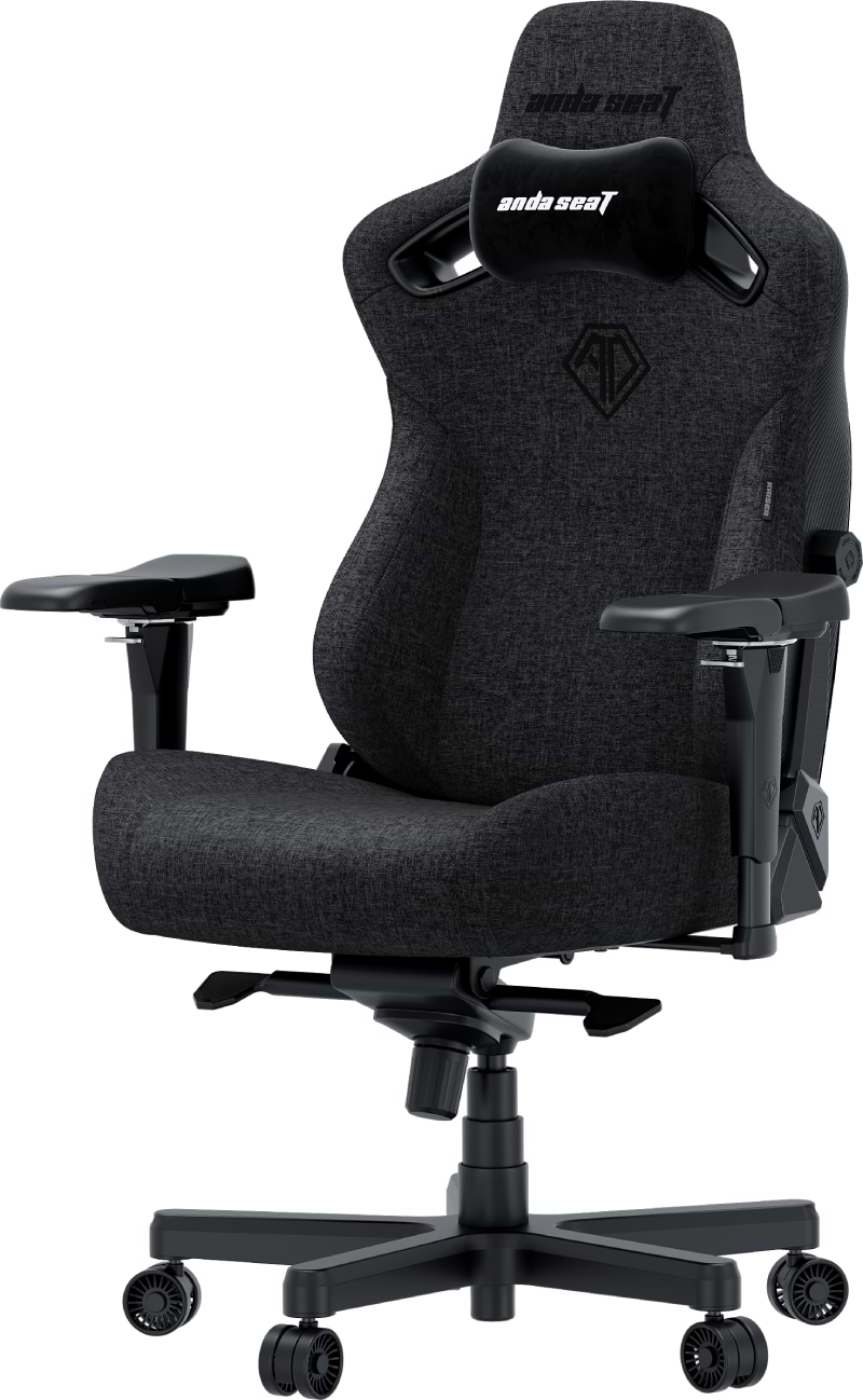 Крісло для геймерів Anda Seat Kaiser 3 Pro Size XL Dark Gray Fabric (AD12YDC-XL-01-GB-PV/F-G01) - Фото 1