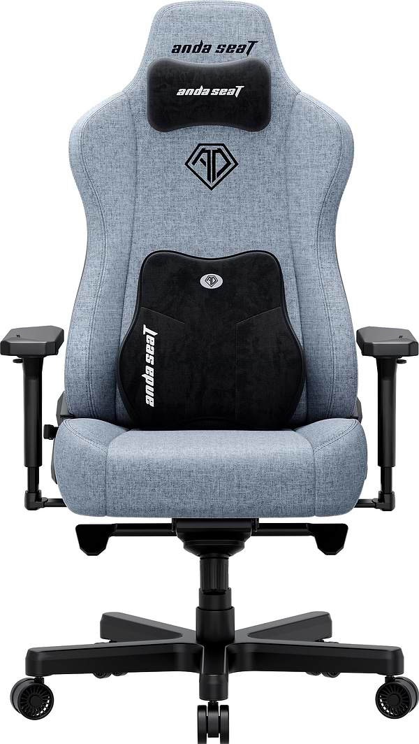 Фото - Крісло для геймерів Anda Seat Kaiser 3E XL Gray Blue Fabric (AD23YC-XL-09-T-CF-T01)