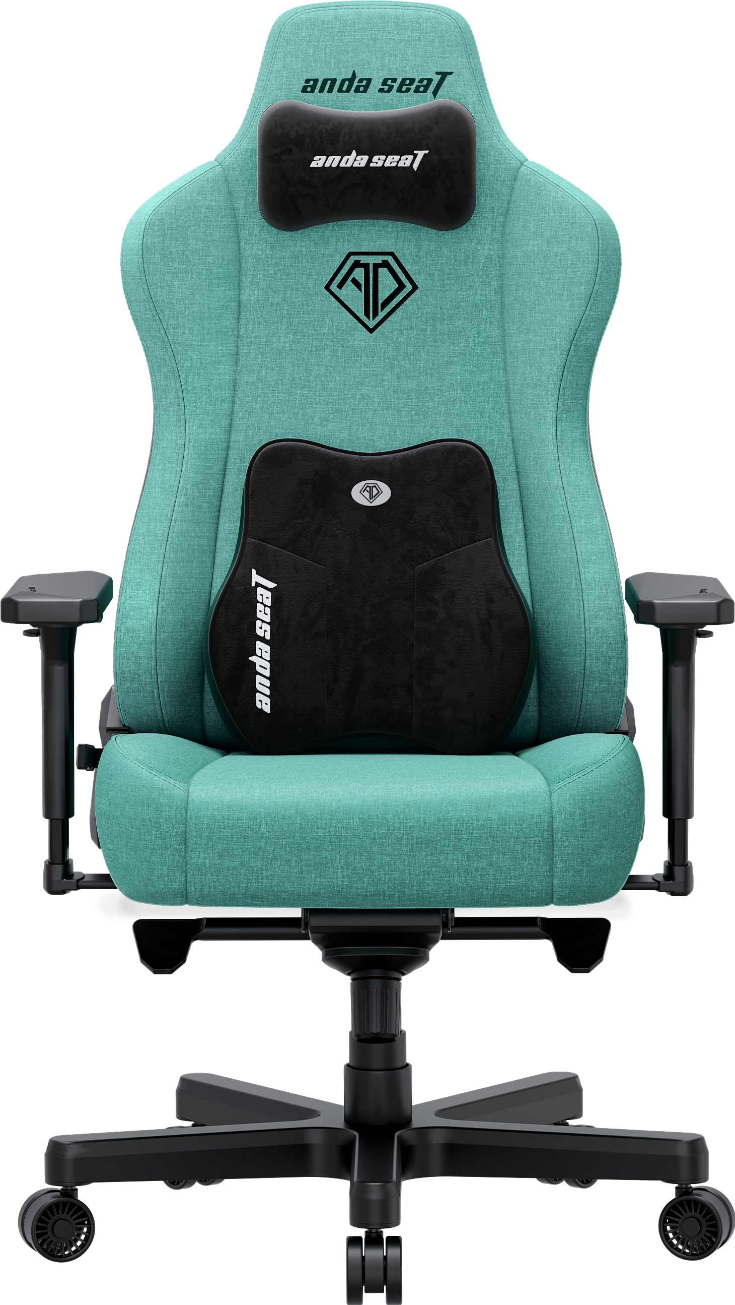 Кресло для геймеров Anda Seat Kaiser 3E XL Light Blue Fabric (AD23YC-XL-09-E-CF-E01) - Фото 1