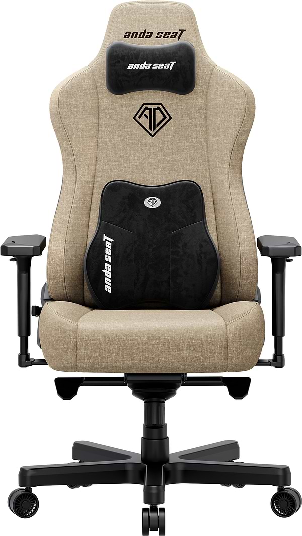 Фото - Крісло для геймерів Anda Seat Kaiser 3E XL Dark Beige Fabric (AD23YC-XL-09-H-CF-H01)