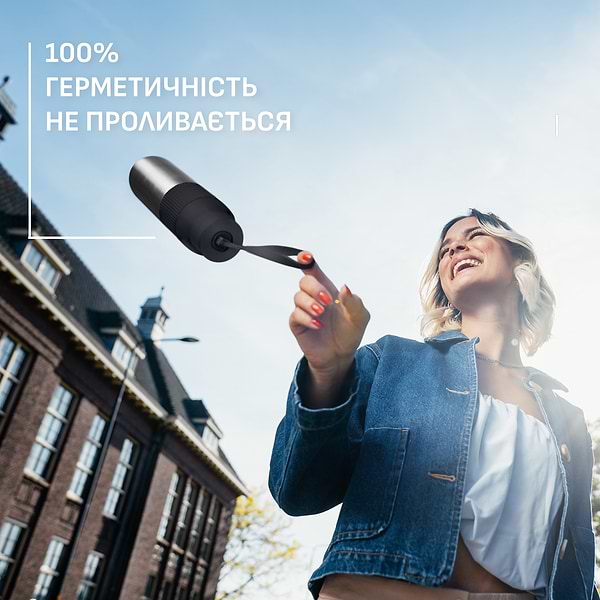 Фото - Термопляшка Tefal N2193710 BeYou Twist Screw Lid 0,5 л чорна