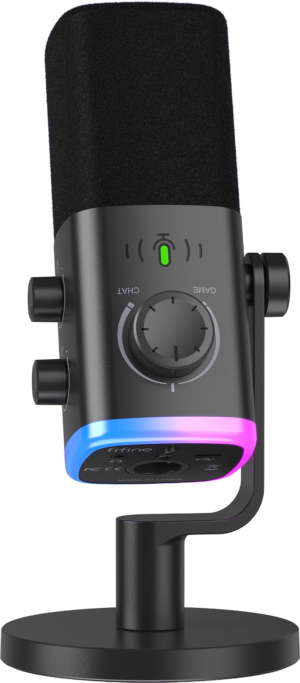 Фото - Мікрофон для компьютера Fifine AM9 XLR/USB Black Фото - Мікрофон для компьютера Fifine AM9 XLR/USB Black