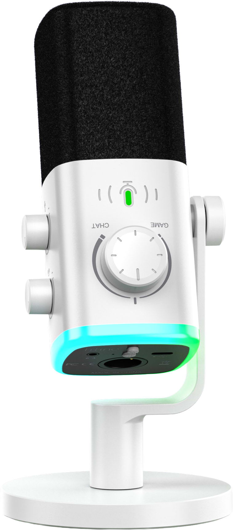 Купити Мікрофон для комп'ютера Fifine AM9W XLR/USB White - Фото 1 Мікрофон для комп'ютера Fifine AM9W XLR/USB White - Фото 1