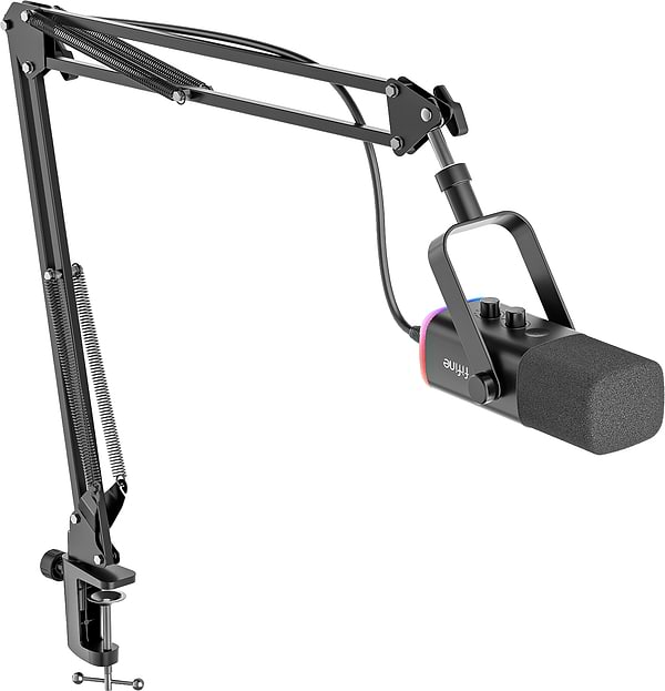 Фото - Мікрофон до комп'ютера Fifine AM8T USB/XLR Black