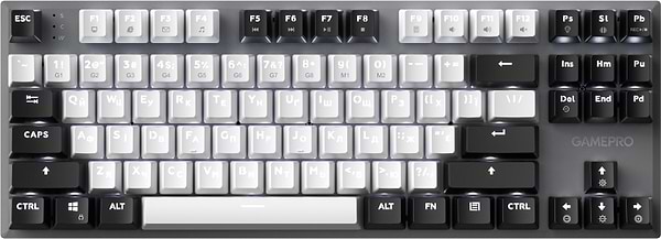 Фото - Клавіатура дротова GamePro Genesis Joker Outemu Red Swithes USB Gray (MK124G)