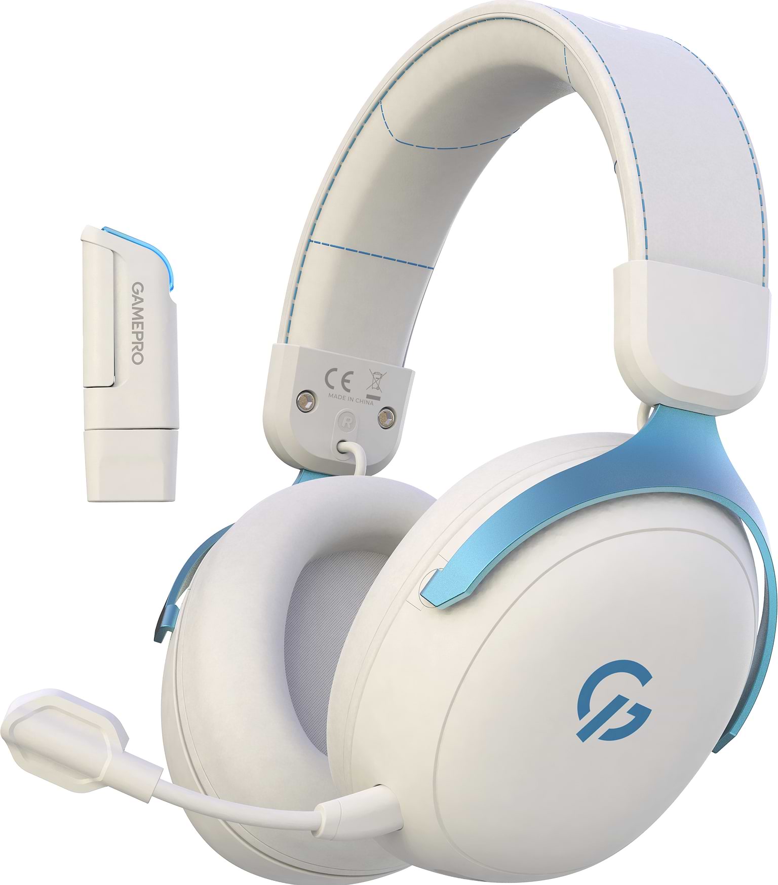 Гарнітура бездротова ігрова GamePro Asgard Freya Pro (HSW201WB) - Фото 1