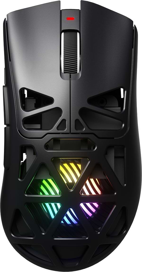 Фото - Мышь беспроводная игровая GamePro Genesis Spider Wireless/Bluetooth/USB PixArt PAW3311 Sensor Black (GM870B)