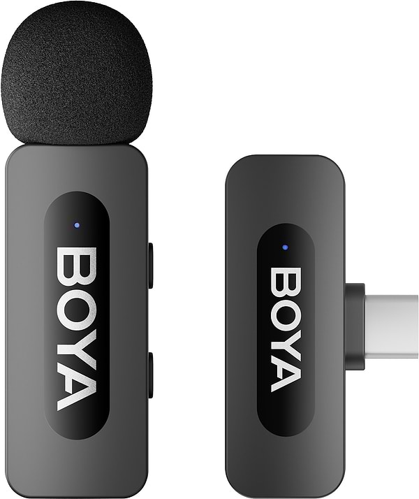 Фото - Микрофон для смартфона Boya BY-V10 Type-C Black Фото - Микрофон для смартфона Boya BY-V10 Type-C Black