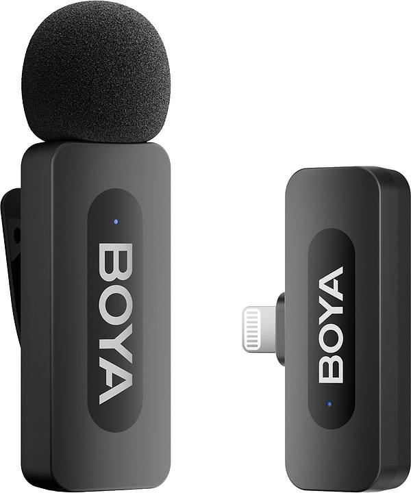 Фото - Микрофон для смартфона Boya BY-V1 Lightning Black