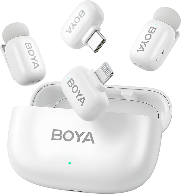 Фото - Мікрофон для смартфона Boya mini-13 Type-C/Lightning White